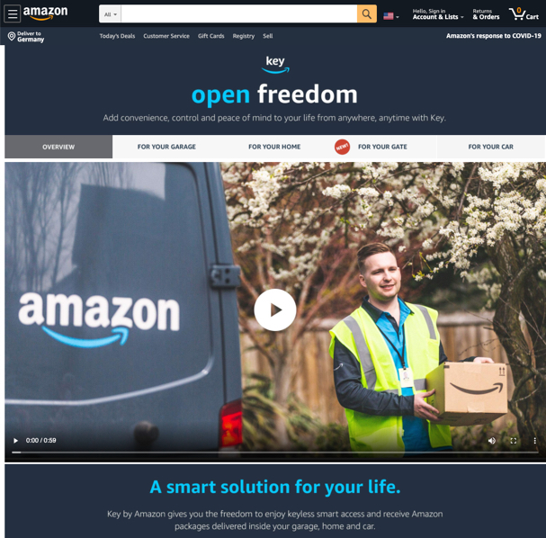 Das Amazon Key Szenario für die Logistik von morgen – Exciting Commerce