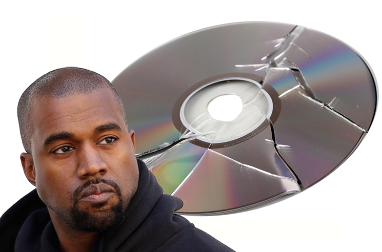 Kanye West Won't Be Releasing Music on CD Anymore