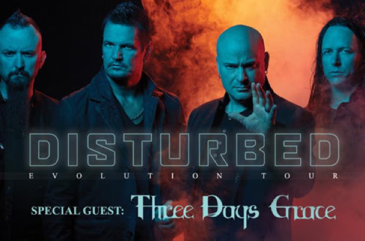Buy tickets for disturbed concerts near you. Disturbed Map Out "Evolution World Tour" with Three Days Grace