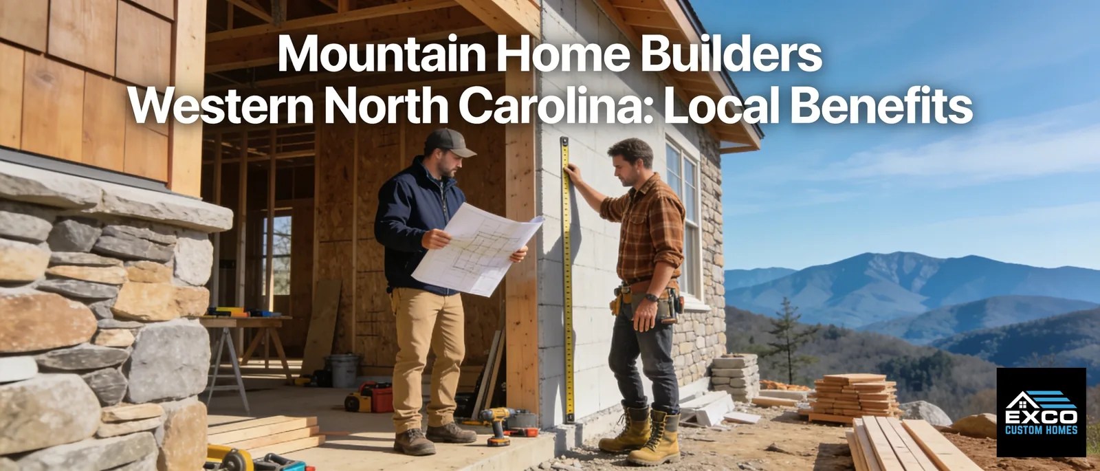 Local builders understand North Carolina's regional climate and terrain, which helps them construct homes