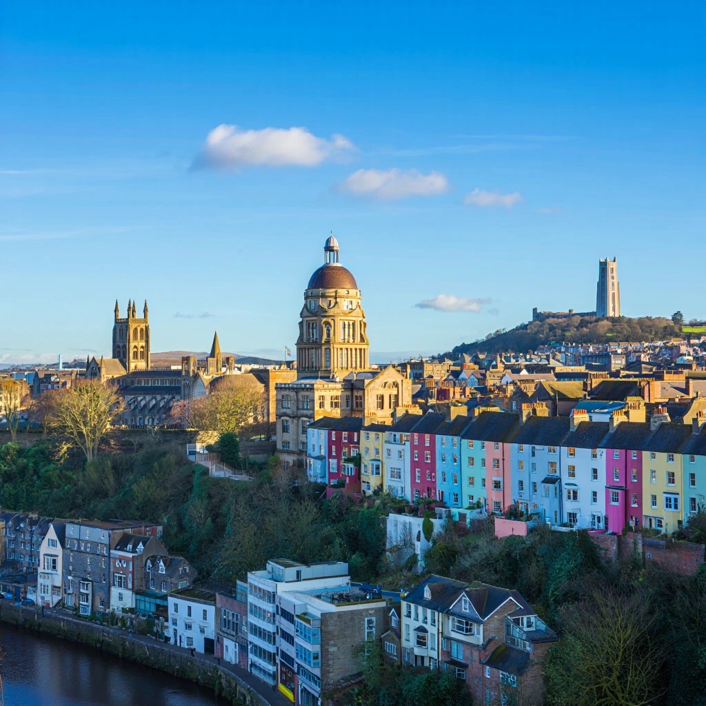 Luxury chauffeur service in Bristol with executive vehicle