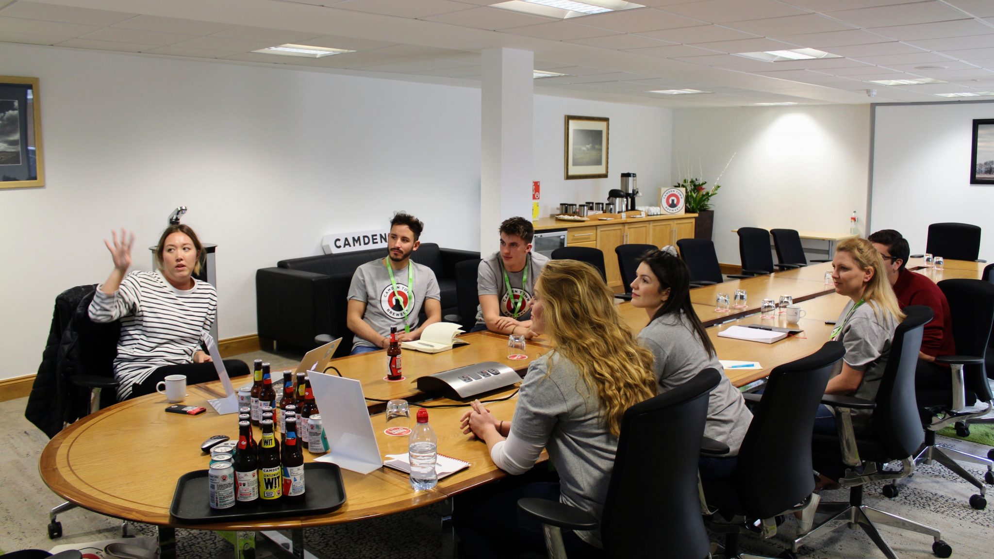 Executional Staffing Conducting Product Demonstration Training
