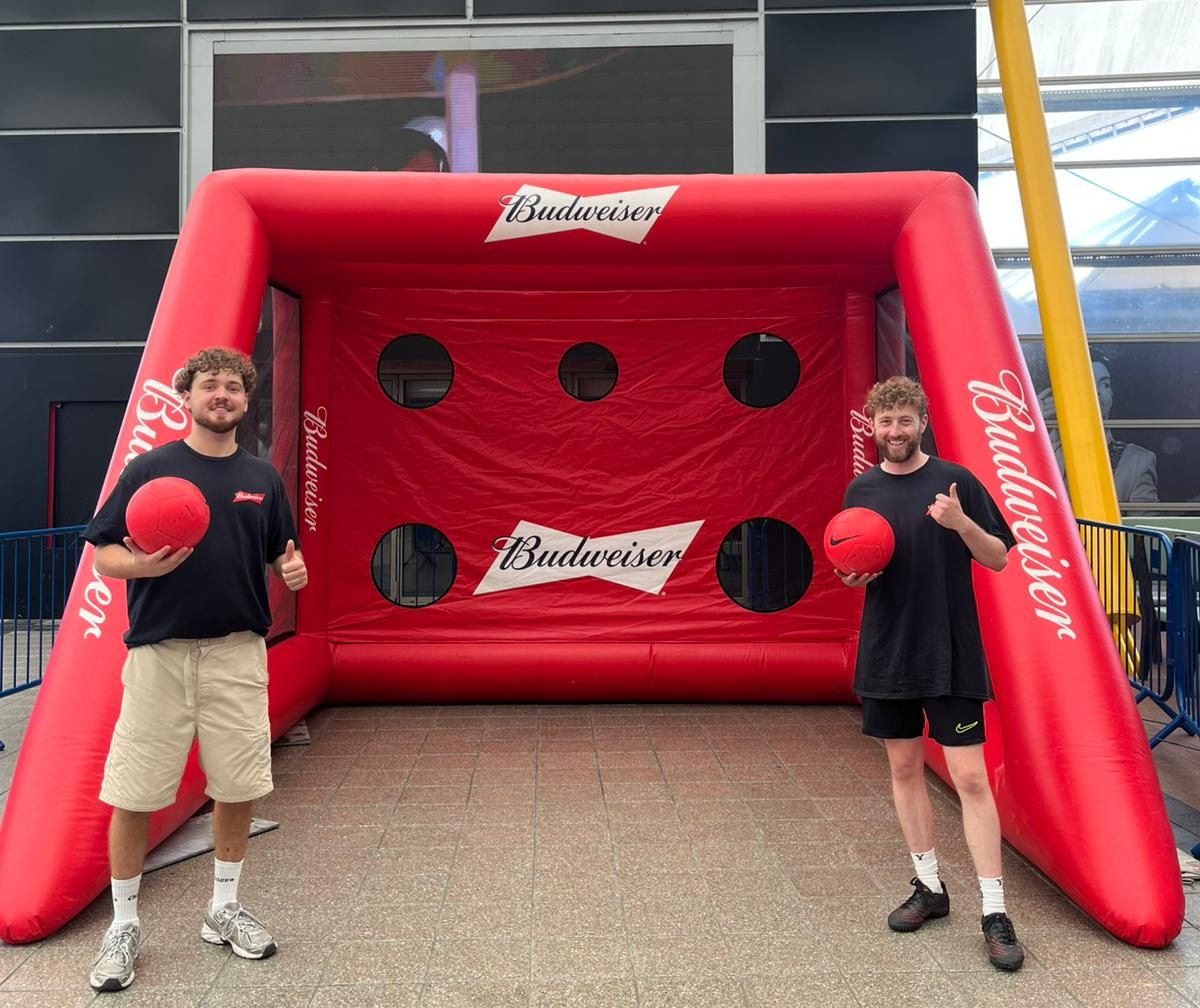 Budweiser | The O2 Arena | WWE Inflatable Kicking Game | Executional Event Staffing