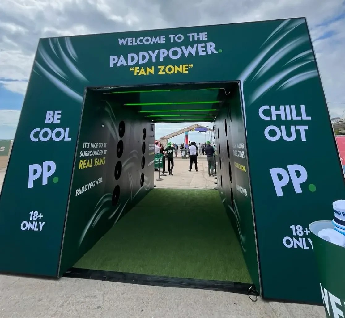 Paddy Power Brighton Fan Zone | Brand Ambassadors | Executional