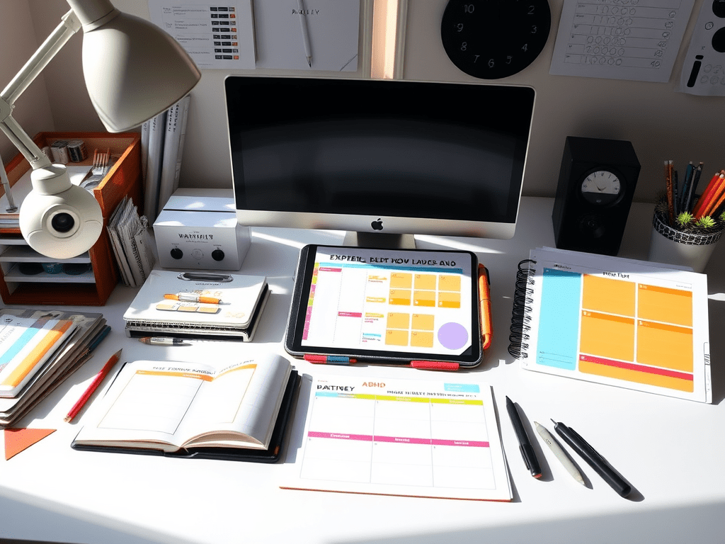 Free ADHD Planner Templates (PDF Download): How to Create a Daily Routine That Actually Works