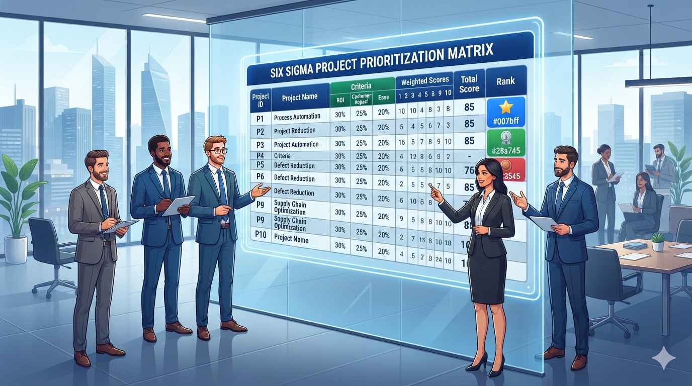 1009. Prioritizing Generated ideas using Project Prioritization Matrix