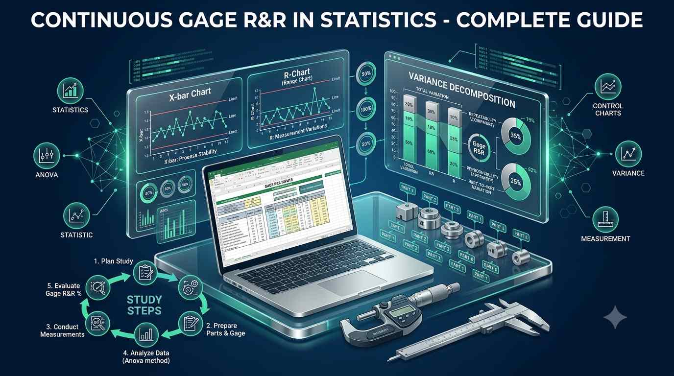 1024. Continuous Gage R and R in Statistics: Complete Guide