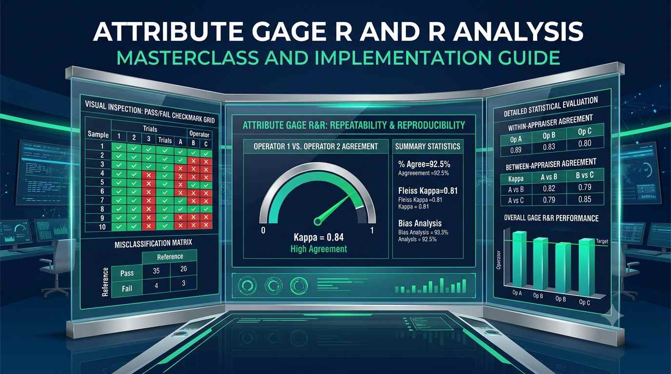 1026. Attribute Gage R and R Analysis
