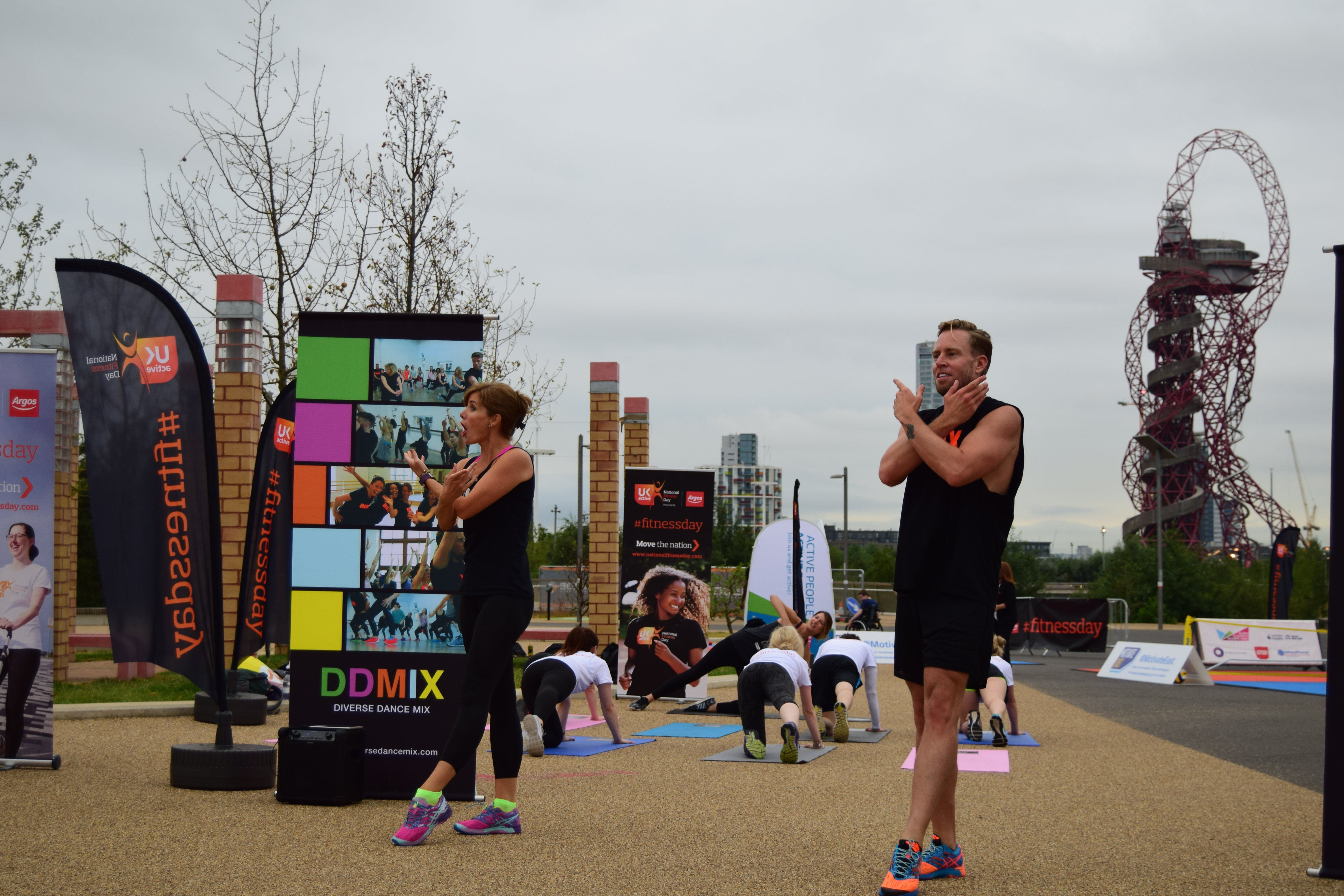 Darcey Bussell at National Fitness Day 2016