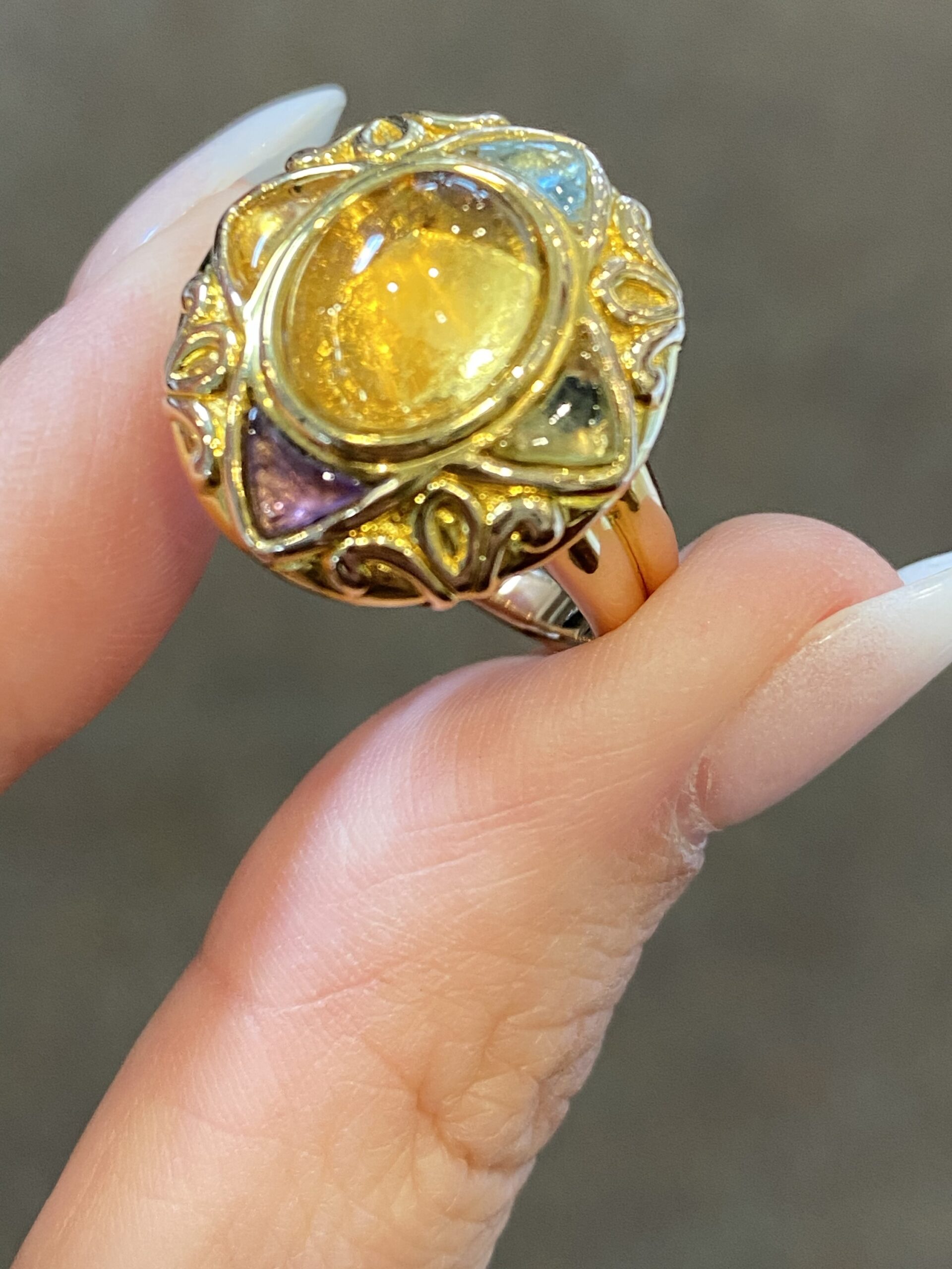 Yellow Gemstone Rings 2025