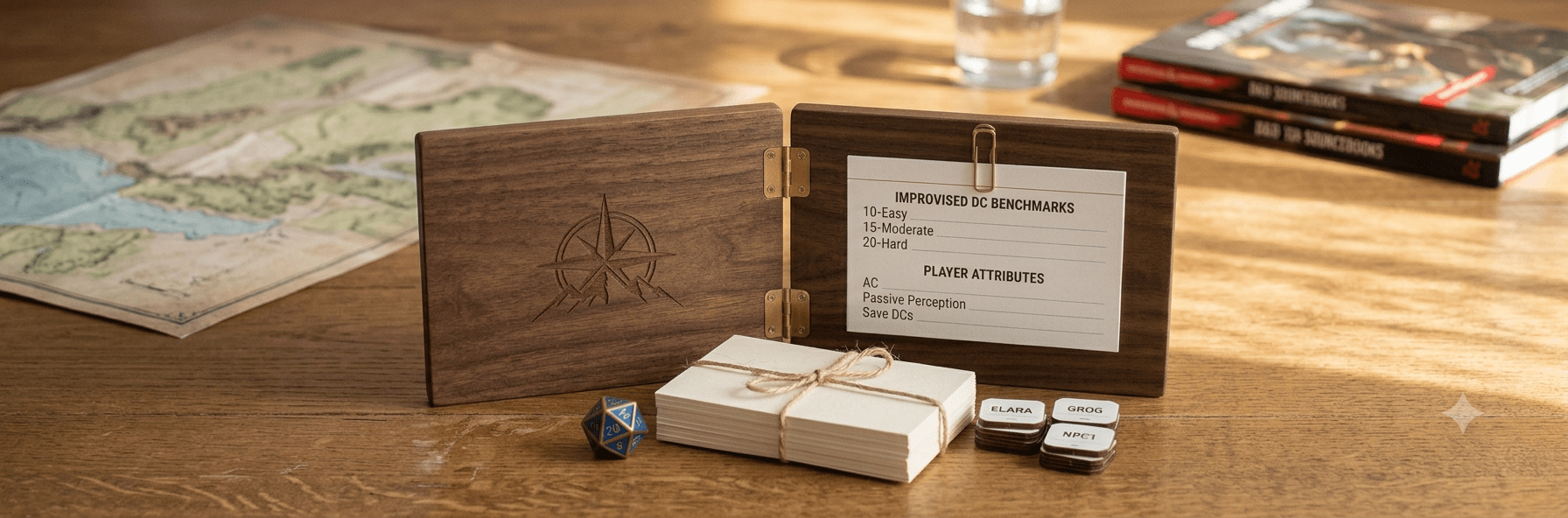 The Minimalist DM Screen: What You NEED Behind the Curtain