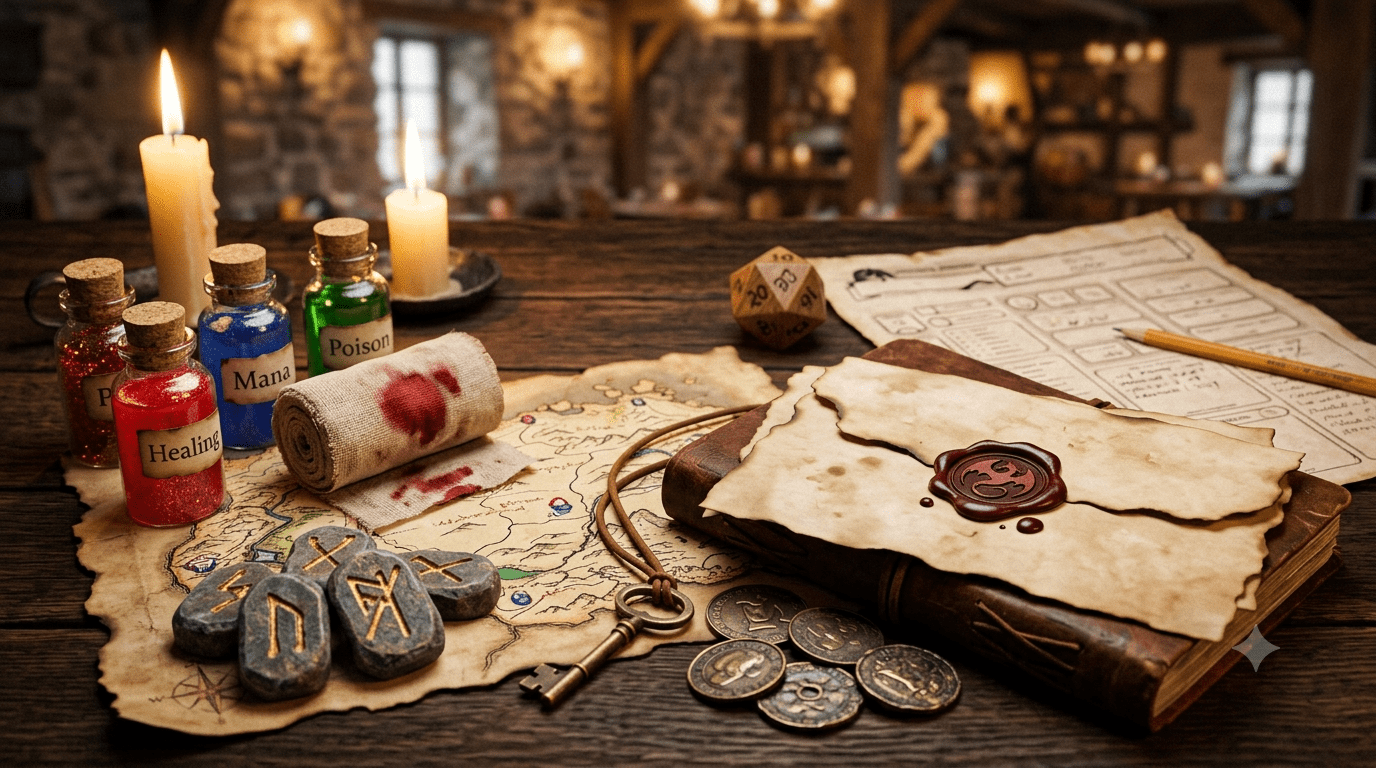 Props with Purpose: Elevating Immersion at Your Table