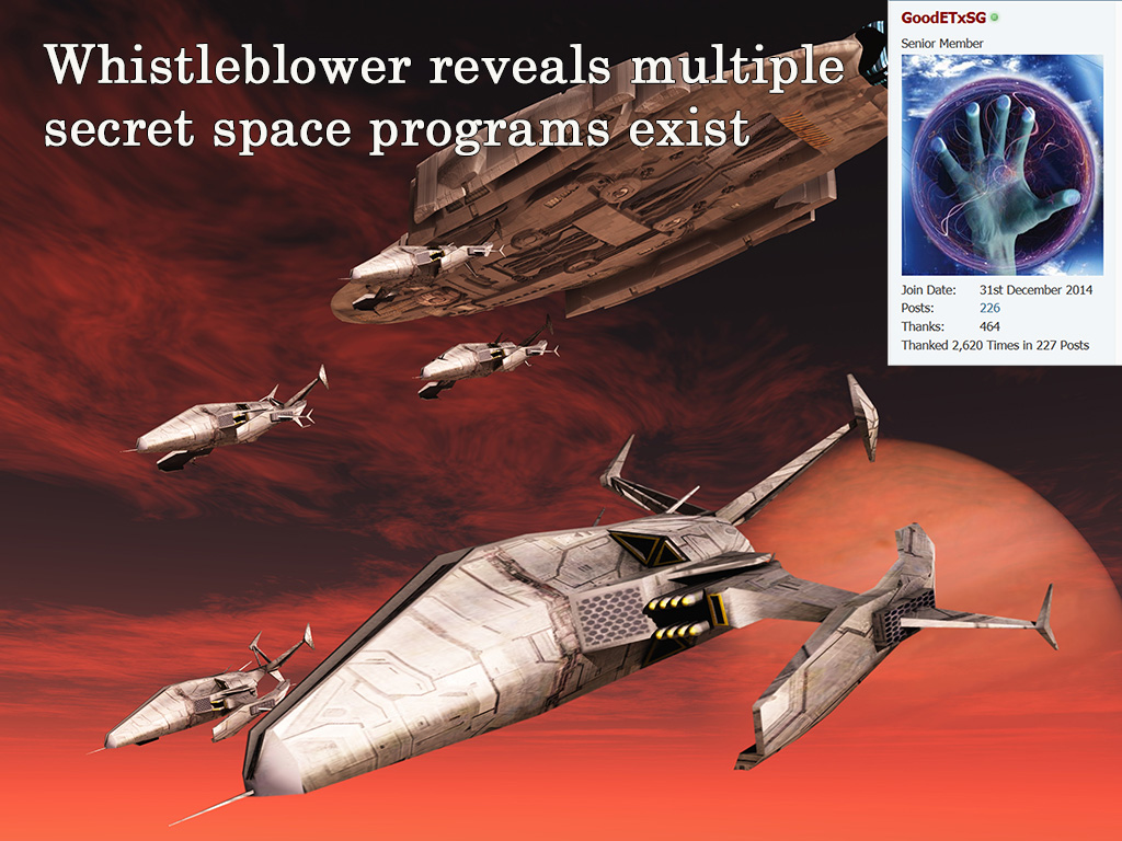 Whistleblower reveals multiple secret space programs concerned about new alien visitors
