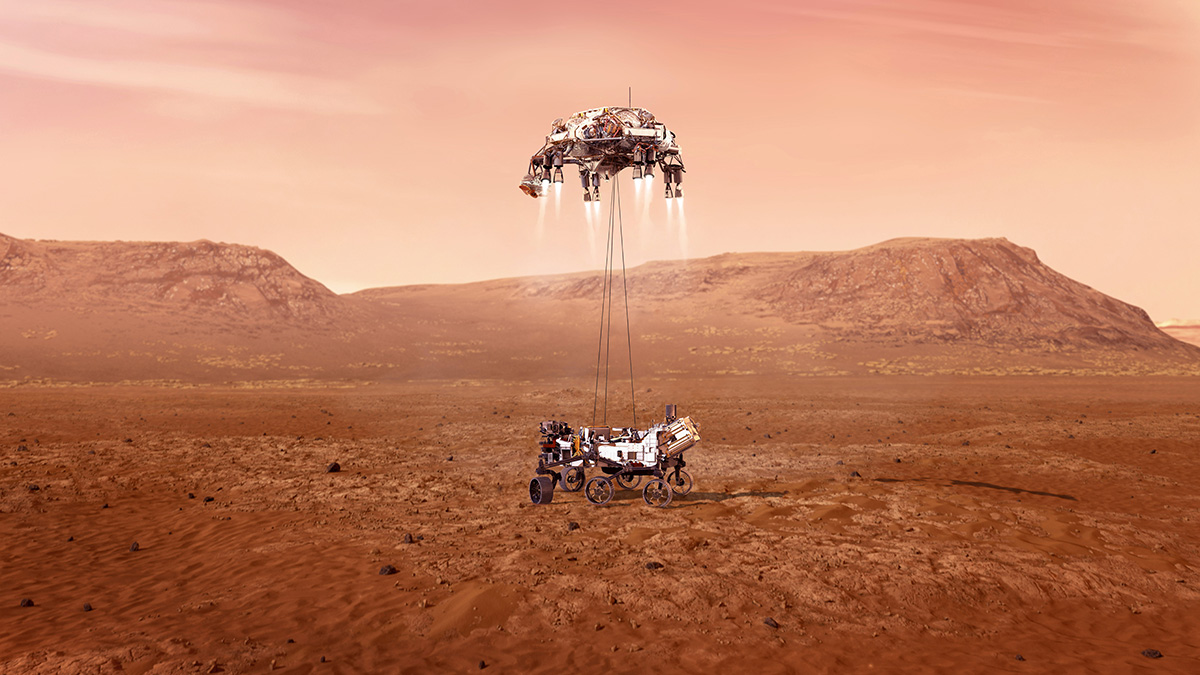 Incredible Perseverance Rover Mars Landing