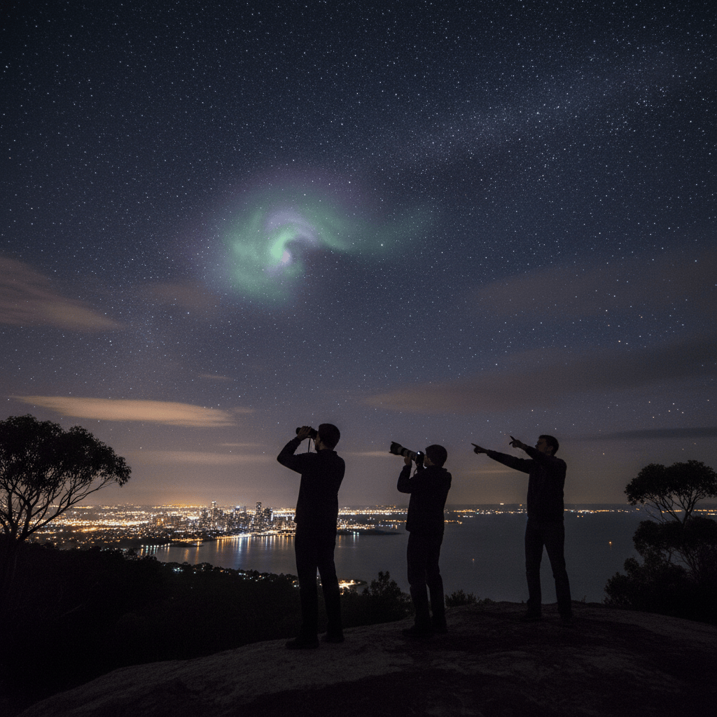 UFOs at CE-5 Skywatch Melbourne Australia Oct 19th 2019