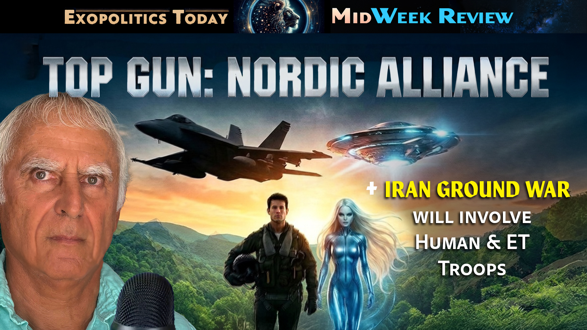 TOP GUN: ALIANZA NÓRDICA. La guerra terrestre contra Irán contará con tropas humanas y extraterrestres