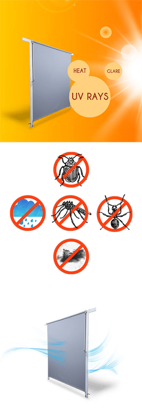 balcony blinds for open privacy