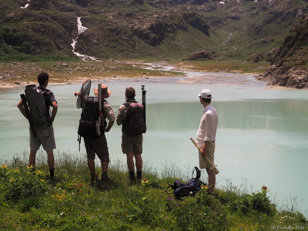 Fly Fishing the Swiss Alps guided by Firebelly ExpediTom
