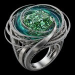 GREENALDO EXPENSIVEE LIMITED EDITION WHITE GOLD DIAMOND RING