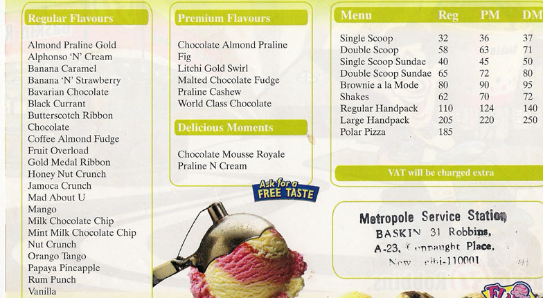 Yes, you can make your own ice cream cake and it's probably going to get you invited to more parties. Baskin Robbins Ice Creams Prices India Travel Experience Etc