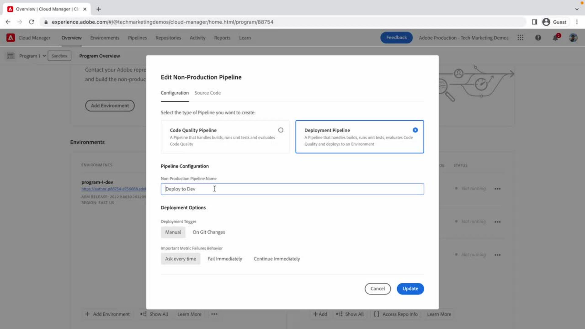 Deploy Using The Front End Pipeline Adobe Experience Manager - Best Ocean Wallpapers in High Resolution