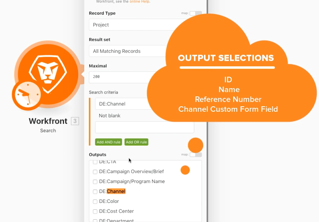 Switch Module Walkthrough Adobe Workfront - Premium Gradient Illustration Gallery - Full HD