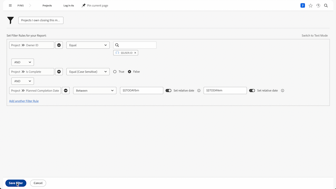 Create Basic Filter Activities Adobe Workfront - Desktop Nature Textures for Desktop