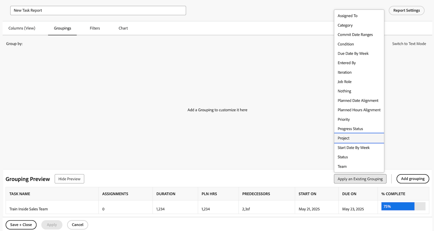 Create A Simple Report Adobe Workfront - Nature Pictures - Professional Retina Collection