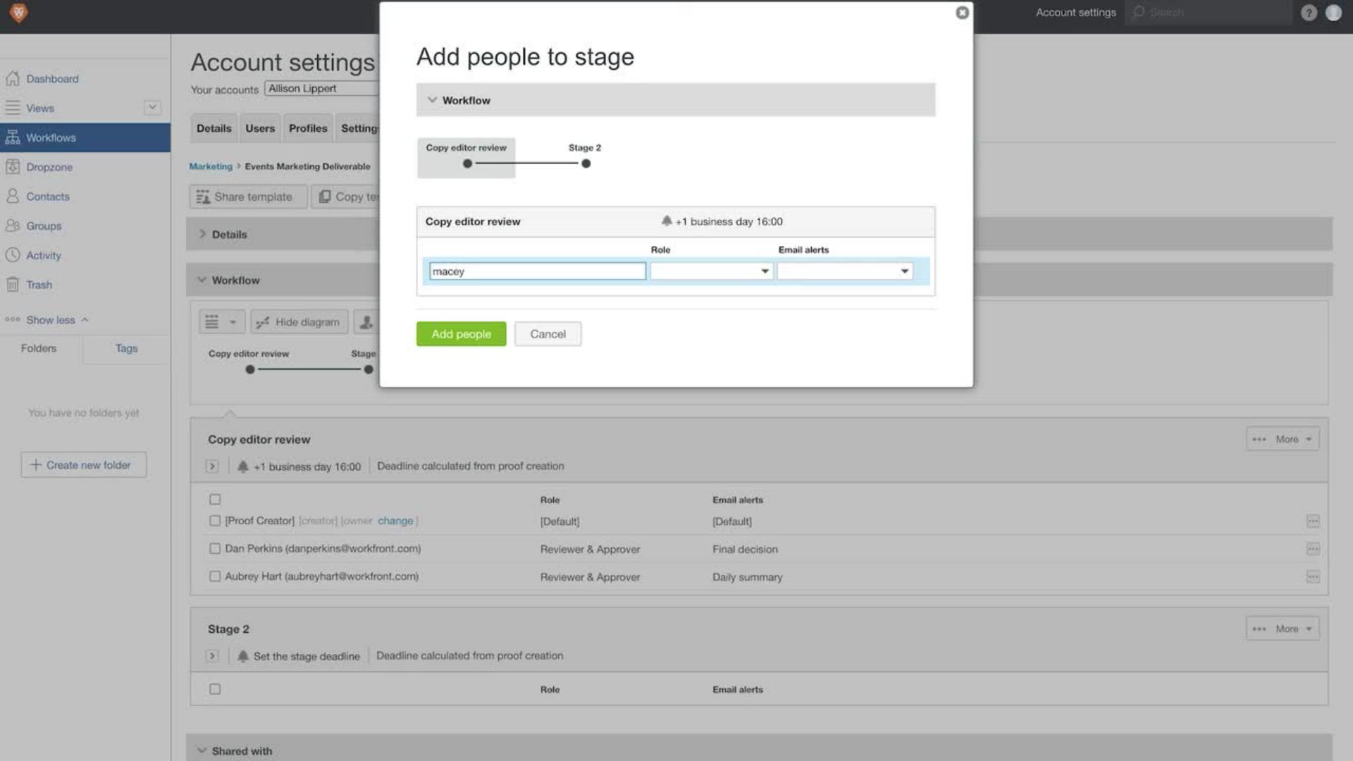 Edit An Automated Workflow Template Adobe Workfront - Desktop Vintage Pictures for Desktop