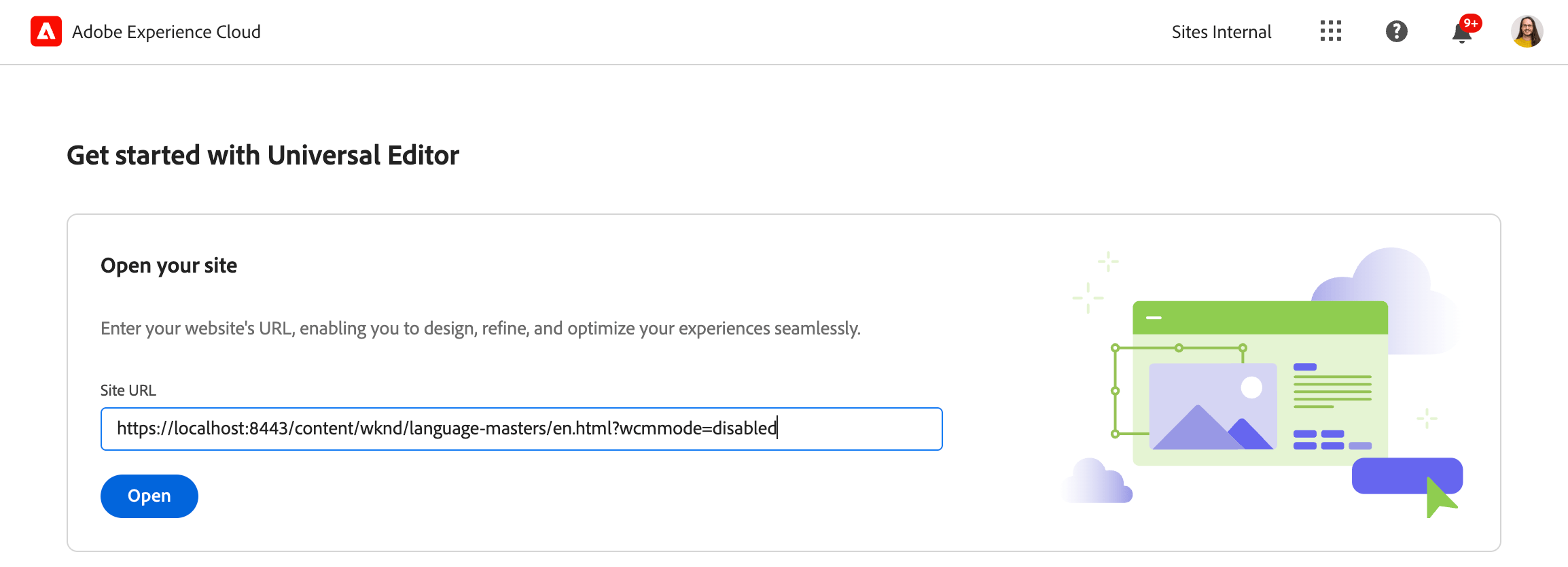Preview A Universal Editor Extension Adobe Experience Manager - Sunset Pictures - Perfect Ultra HD Collection