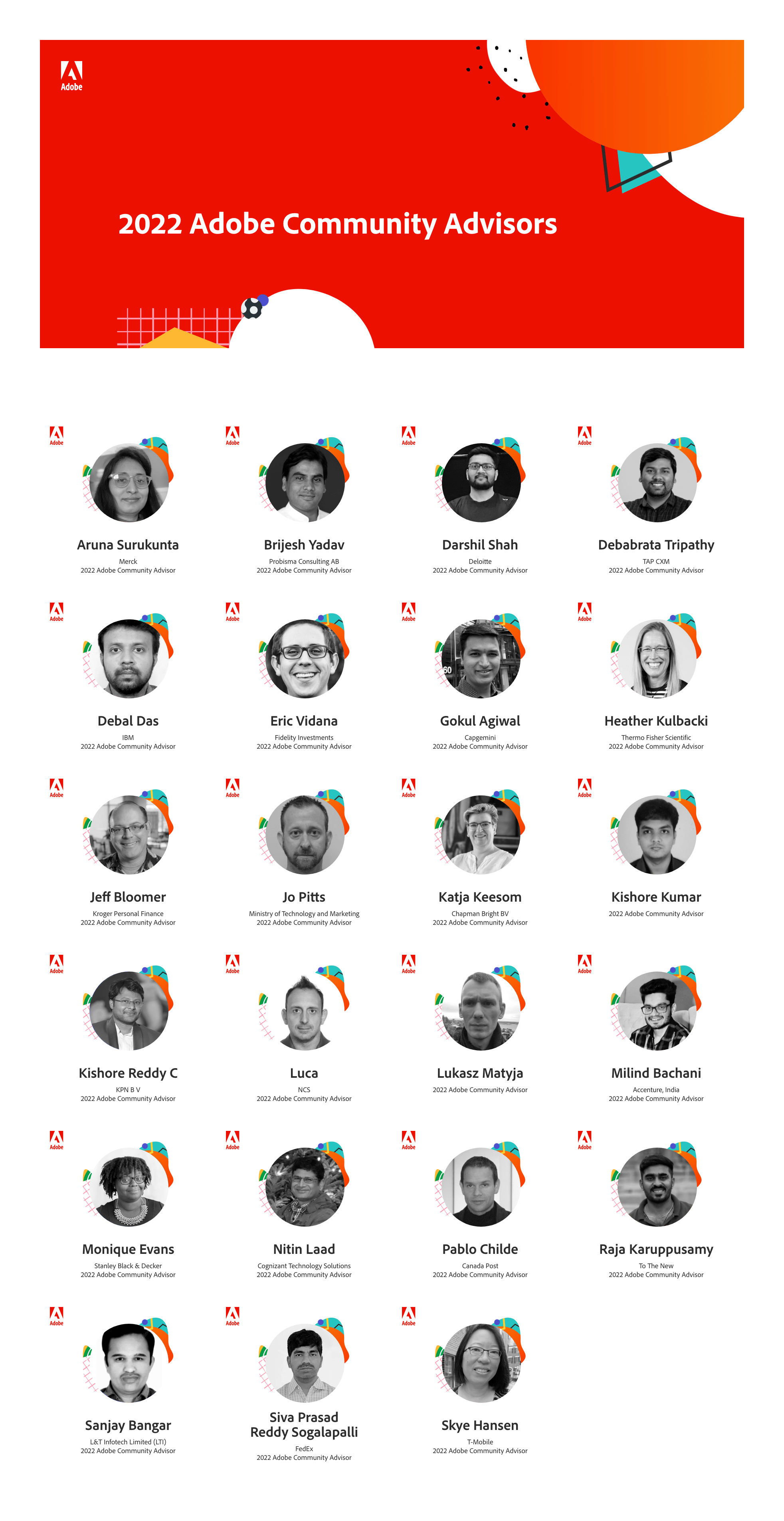 Introducing The 2022 Adobe Community Advisors - Adobe Experience League Community - 447355