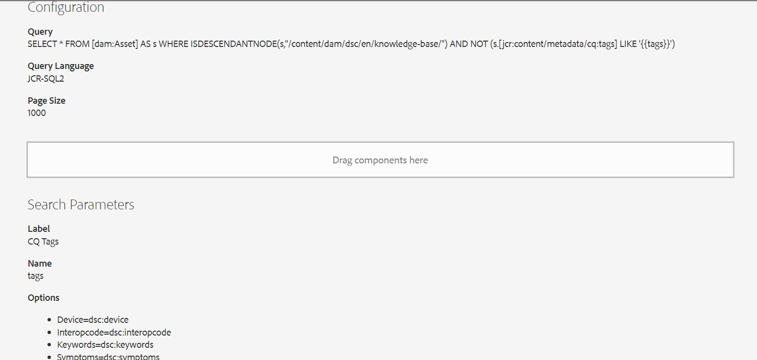 Solved: JCR SQL2 Query Or Query Builder Predicate - Adobe Experience ...