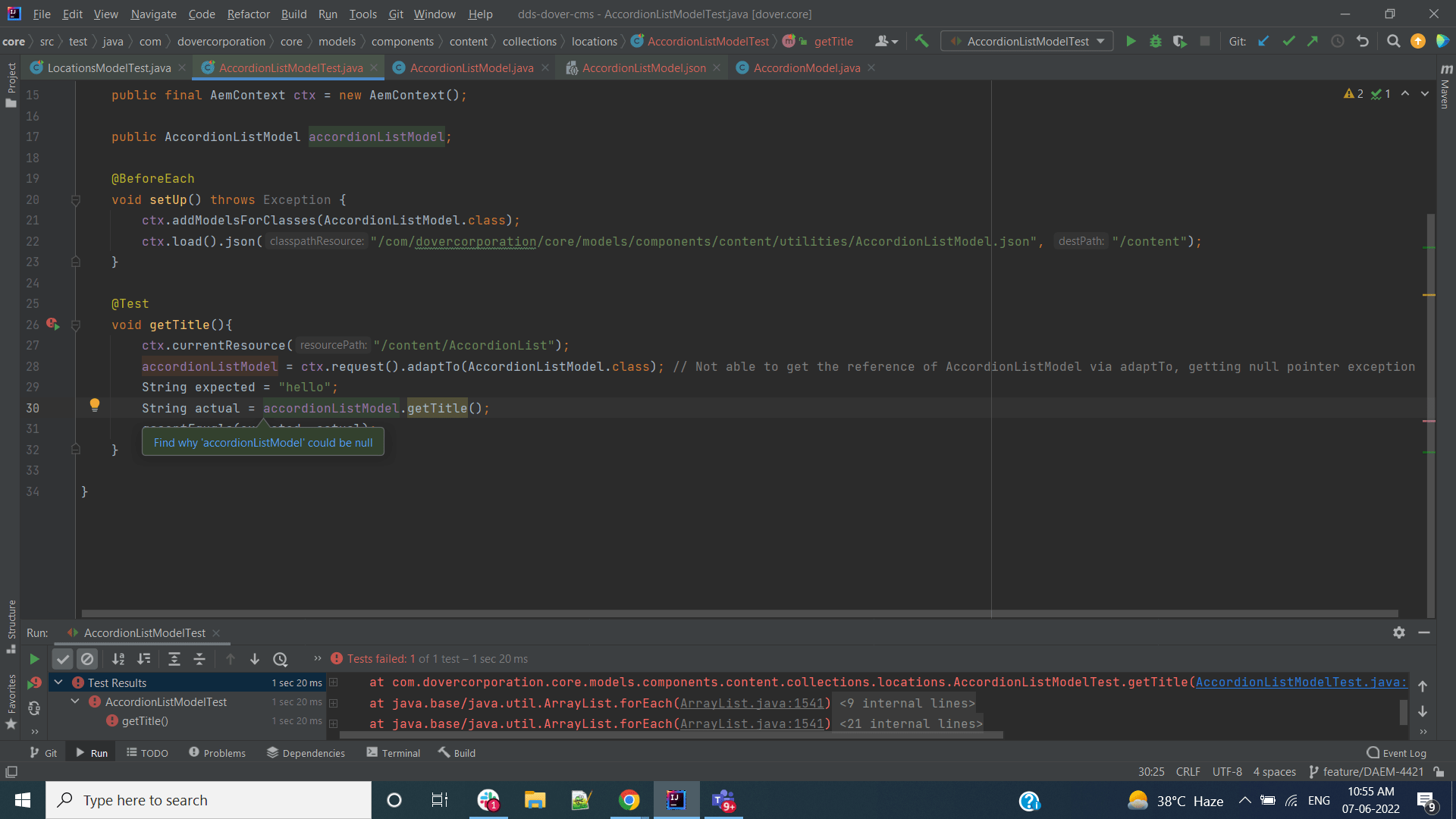 AEM Mockito Junit Testing For Nested Dailog Box Or... - Adobe ...