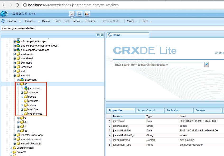 Solved: JCR-SQL2 Query To Return All Immediate Folders Fro... - Adobe ...