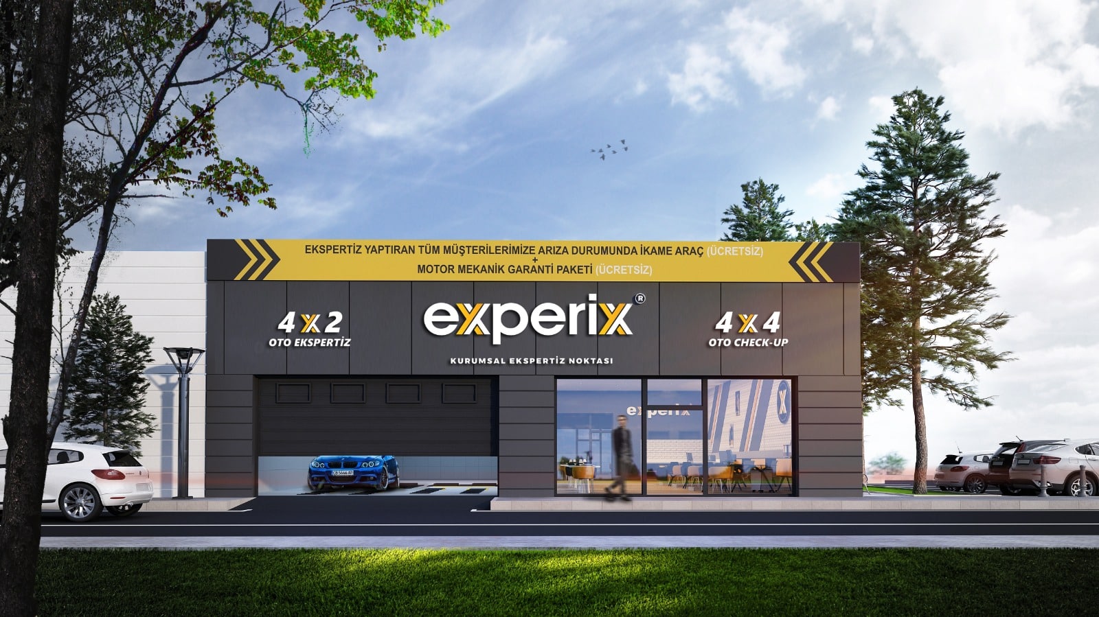 Experix dış cephe tasarım