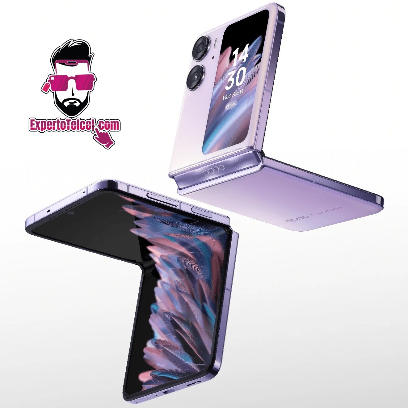 oppo find N2 Flip Experto telcel