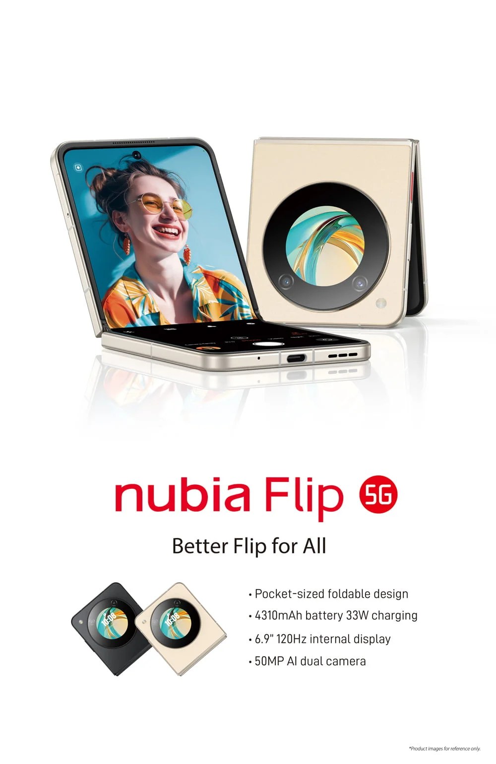 NUBIA Flip | MODELO NX724J portada