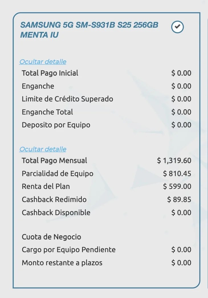 Samsung Galaxy S25 expertotelcel.com