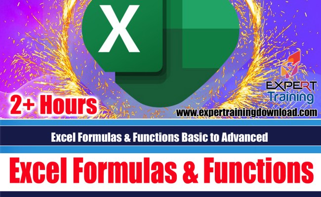 Excel Formulas & Functions Basic To Advanced Course - Expert Training
