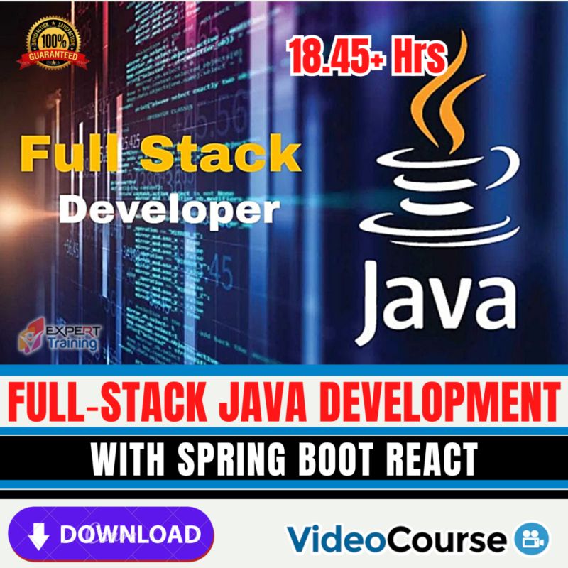 Full Stack Java Development With Spring Boot React Expert Training - Premium Vintage Illustration Gallery - Retina