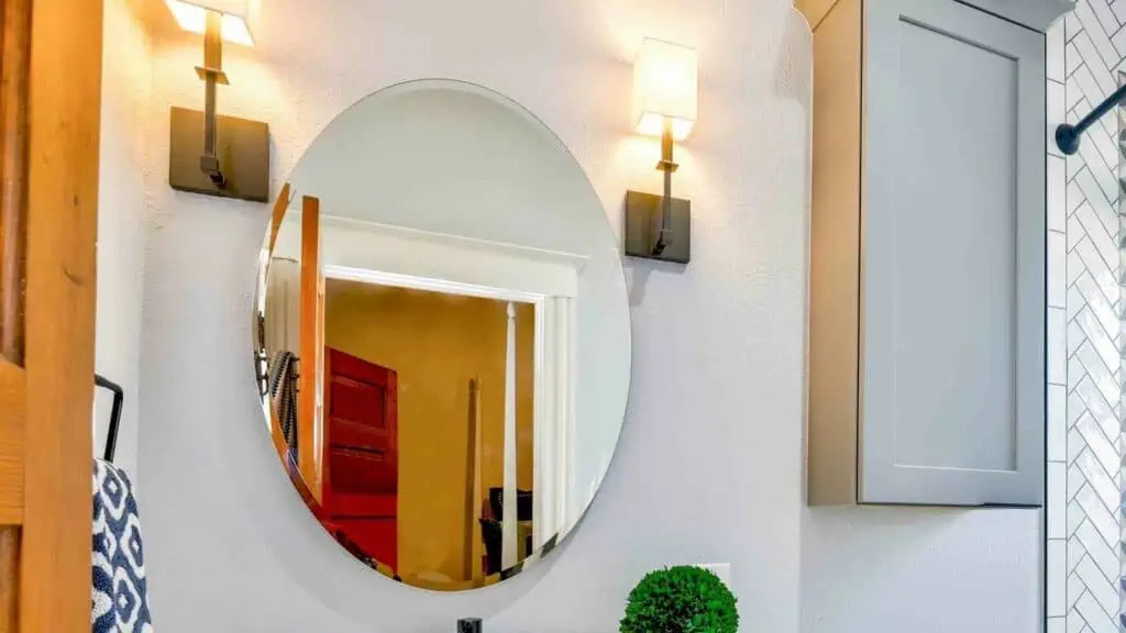 6 unique diy oval mirror frame ideas: reflect your creativity