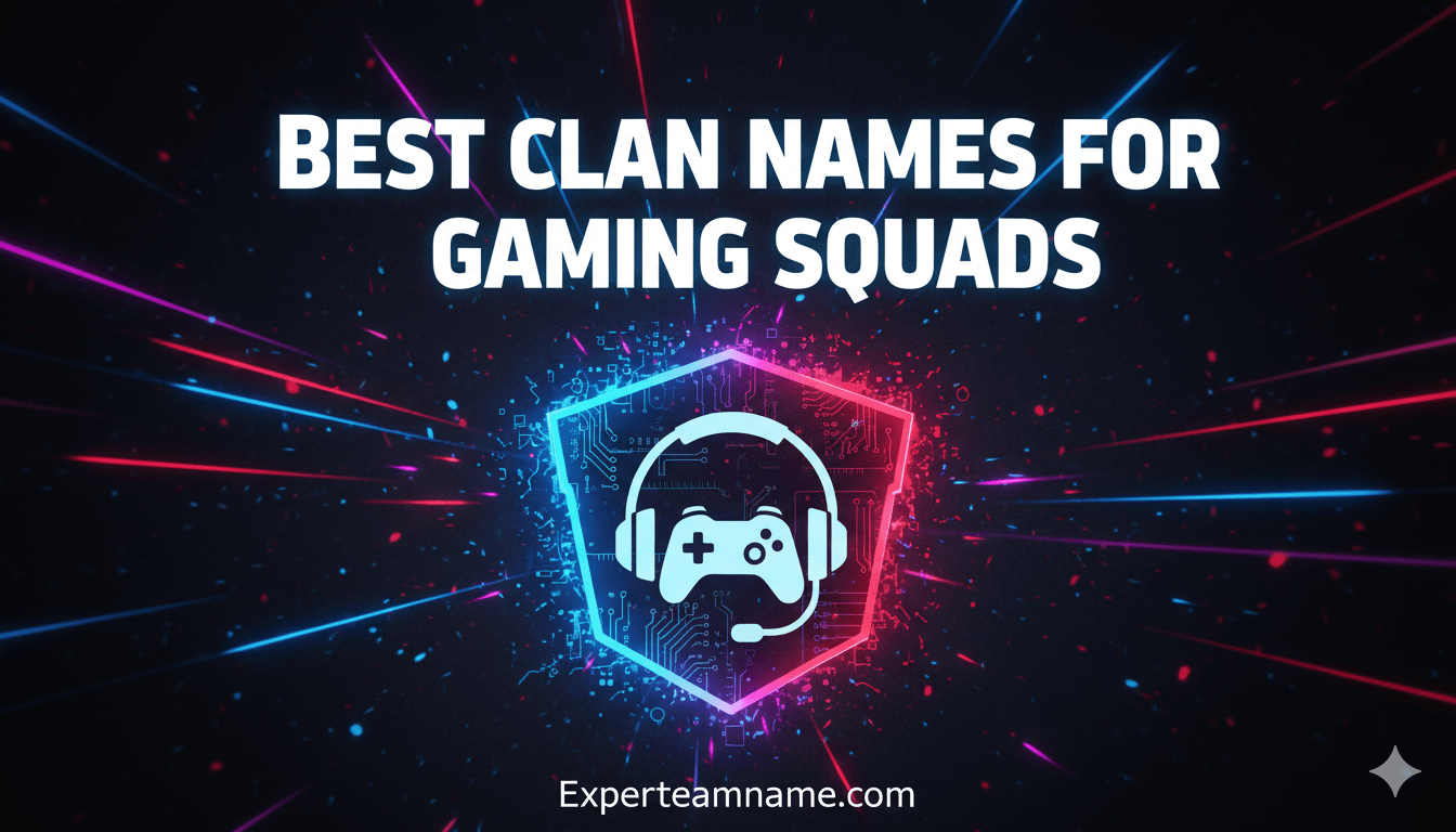 Ultimate List Of 600 Best Clan Names For Gaming Squads 2026 Generated Image January 16 2026 8 13PM 
