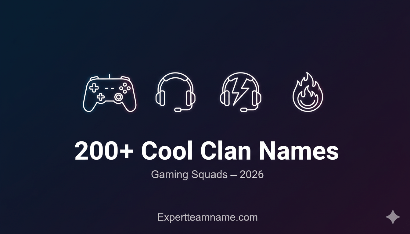 200 Cool Clan Names For Gaming Squads 2026 Generated Image January 17 2026 2 02AM 3 