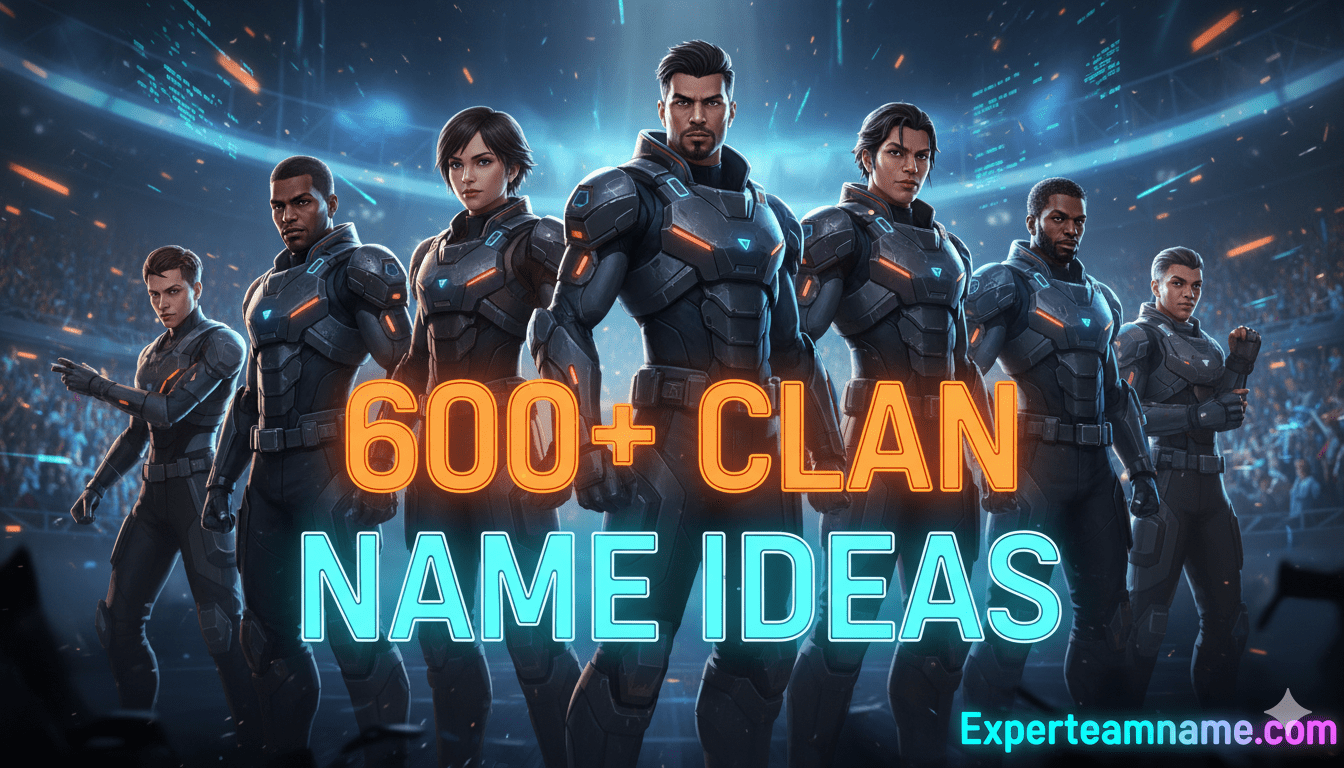 Best 600 Good Clan Names Cool Unique Ideas For Gamers 2026 Generated Image January 20 2026 7 09AM 