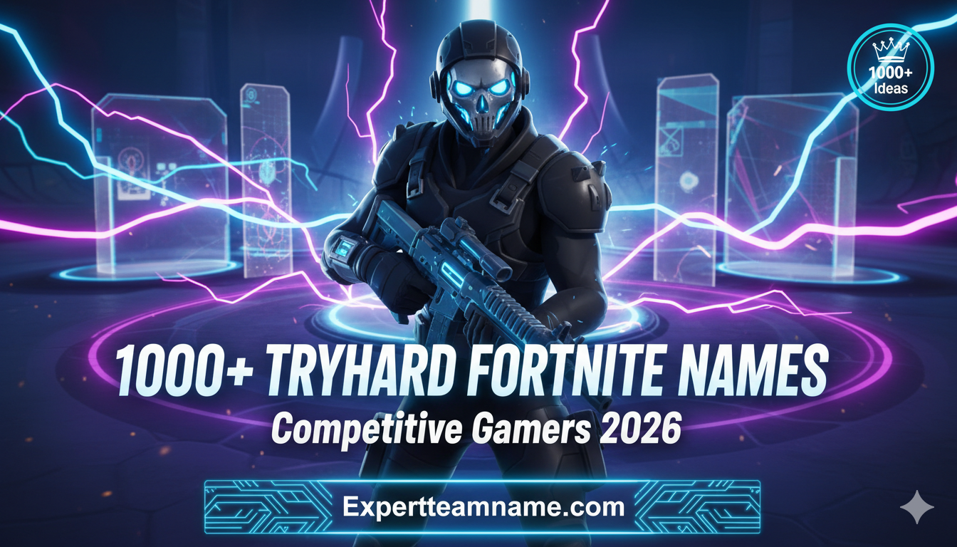 Best 1000 Top Tryhard Fortnite Names For Competitive Gamers 2026 Generated Image January 29 2026 11 30AM 1 