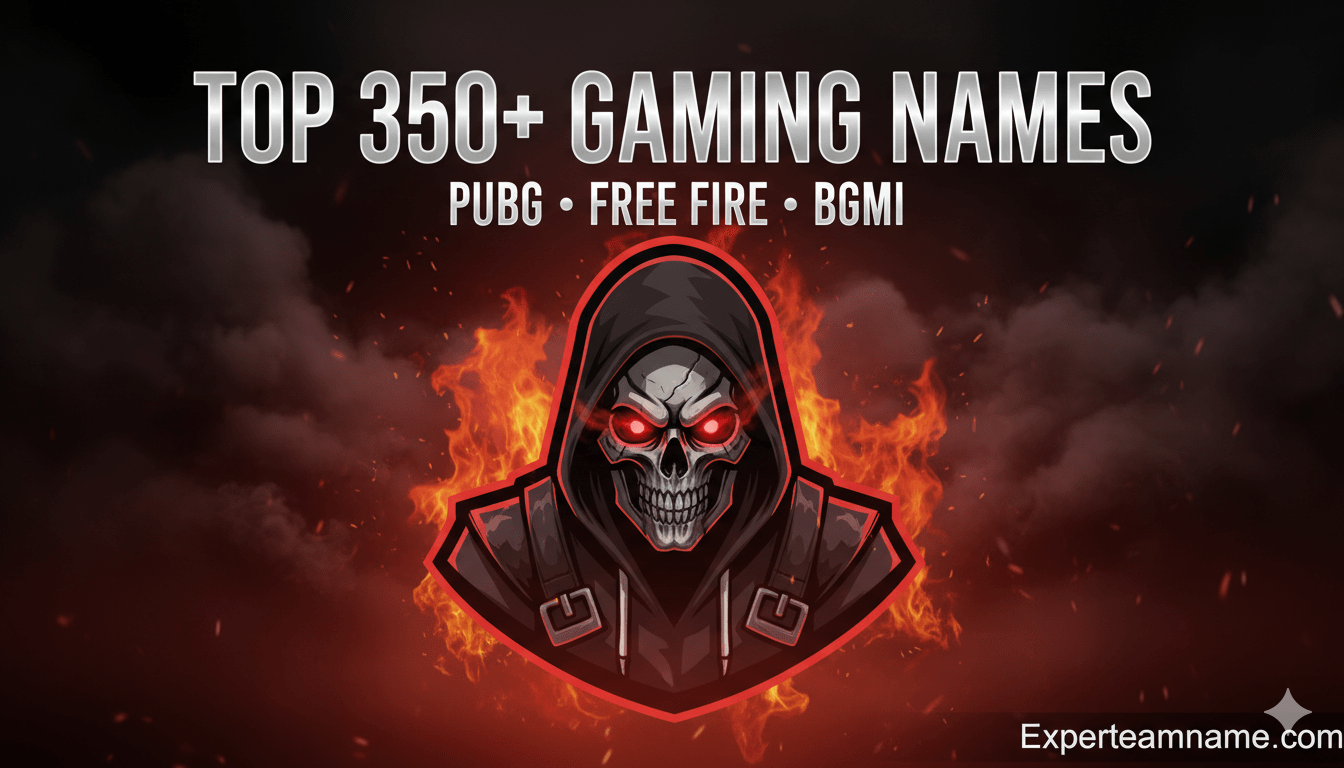 Best 350 Top Gaming Names For PUBG Free Fire BGMI 2026 Generated Image February 05 2026 10 46PM 2 