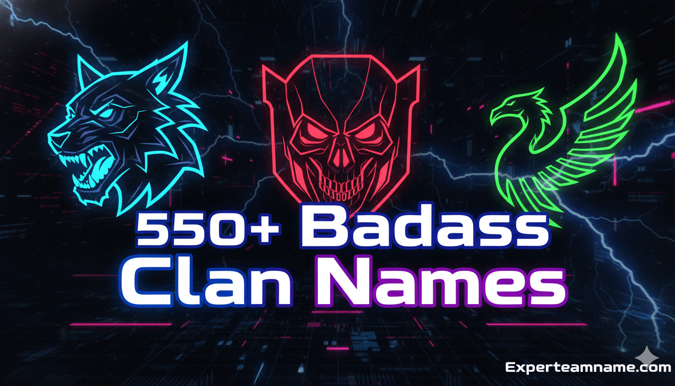Best 550 Badass Clan Names Best List Fierce Ideas 2026 Download 