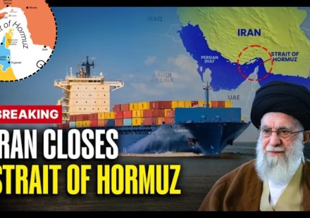 Strait of Hormuz closed