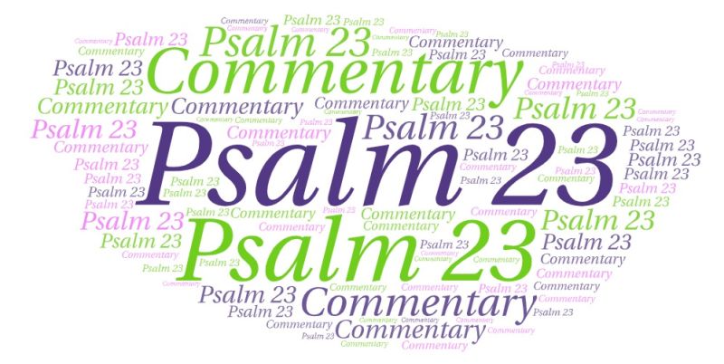 Psalm 23 Commentary - Download Premium Light Texture | Ultra HD