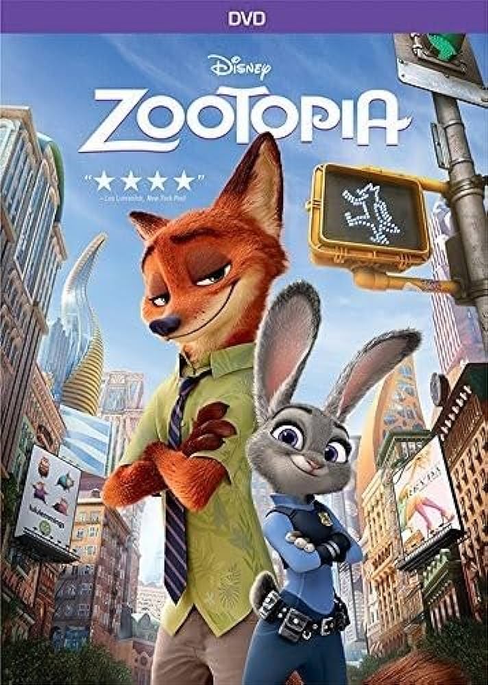 Zootopie résumé, Judy Hopps et Nick Wilde, film Disney 2016, leçon sur la diversité, complot à Zootopie, alliance improbable, enquête captivante, paix et harmonie, préjugés et discrimination, fin émotiveZootopie de Byron Howard et Rich Moore (2016)
